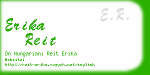 erika reit business card